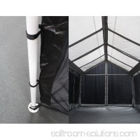 King Canopy 10 x 20 ft. Black Canopy Screen Room with Floor